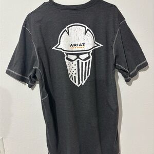 Ariat  Rebar Workman Large Black Graphic T-Shirt